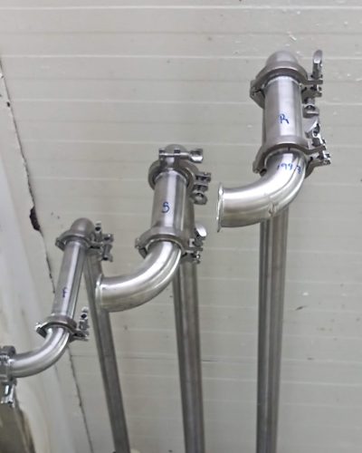 3 Tuberías de acero inoxidable