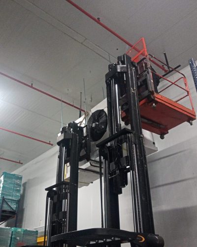 Instalación evaporador